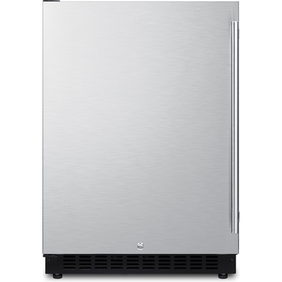 Summit 24 inch Wide Built-In All-Refrigerator, ADA Compliant, 761101091075, AL54LHD