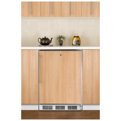Summit Built-In and Compact Refrigerators, Complete Vanity Sets, built-in or freestanding refrigerator, REFRIGERATOR-FREEZER, 761101017044, AL750LBIFR