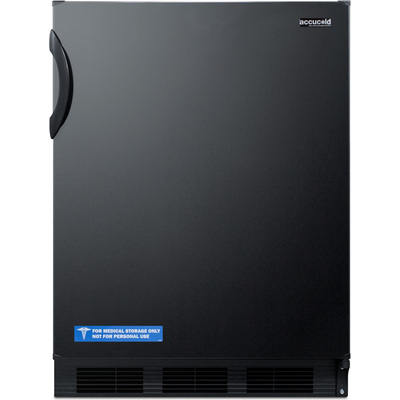 Summit 24 inch Wide All-Refrigerator, ADA Compliant, 761101071688, AL752BK