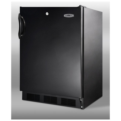 Summit AL752LBL Freestanding All Refrigerator In Ada Counter Height
