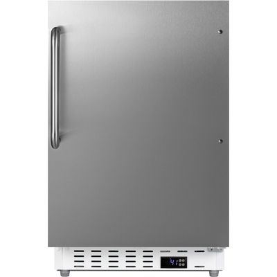 Summit 21 inch Wide Built-In All-Refrigerator, ADA Compliant, 761101076638, ALR46WCSS