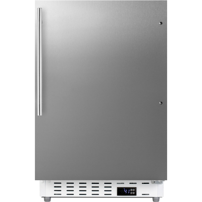 Summit 21 inch Wide Built-In All-Refrigerator, ADA Compliant, 761101076843, ALR46WCSSHV