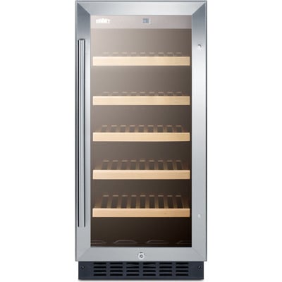 Summit Built-in 15 inch Wide Ada Height Wine Cellar ALWC15