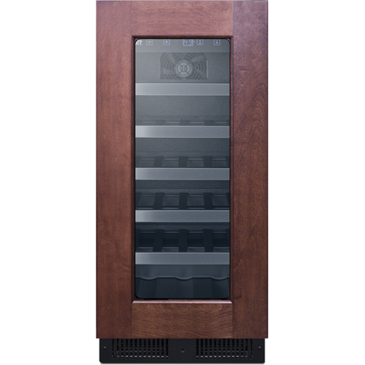 Summit 15 inch Wide Built-In Wine Cellar, ADA Compliant (Panel Not Included), 761101092072, ALWC15PNRLHD