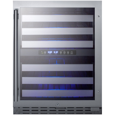 Summit 24 inch Wide Built-In Wine Cellar, ADA Compliant, 761101065540, ALWC532CSS