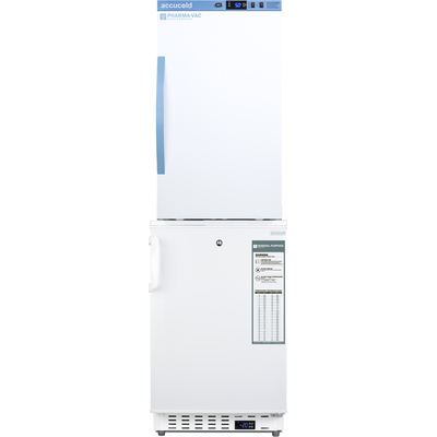 Summit 20 inch Wide Vaccine COVID-19 Refrigerator/Freezer Combination ARS3PV-ADA305AFSTACK