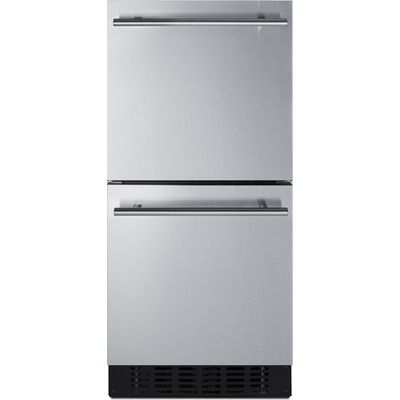 Summit 15 inch Wide 2-Drawer All-Refrigerator, ADA Compliant, 761101079530, ASDR1524