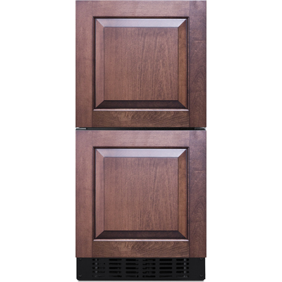 Summit 15 inch Wide 2-Drawer All-Refrigerator, ADA Compliant (Panels Not Included), 761101088921, ASDR1524PNR