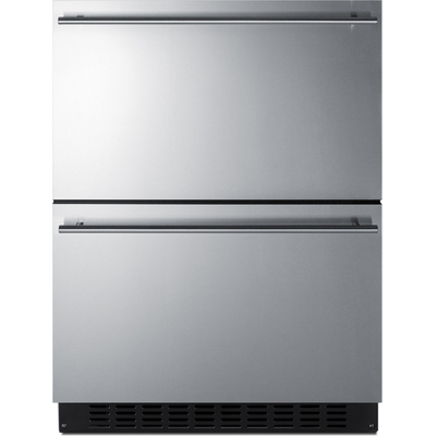 Summit 24 inch Wide 2-Drawer All-Refrigerator, ADA Compliant, 761101079493, ASDR2414
