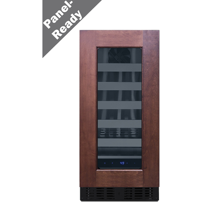 Summit 15 inch Wide Built-In Wine Cellar, ADA Compliant (Panel Not Included), 761101077154, ASDW1522PNR