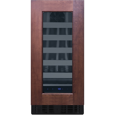 Summit 15 inch Wide Built-In Wine Cellar, ADA Compliant (Panel Not Included), 761101108193, ASDW1522PNRLHD