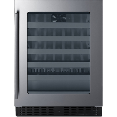Summit 24 inch Wide Built-In Wine Cellar, ADA Compliant, 761101079462, ASDW2412
