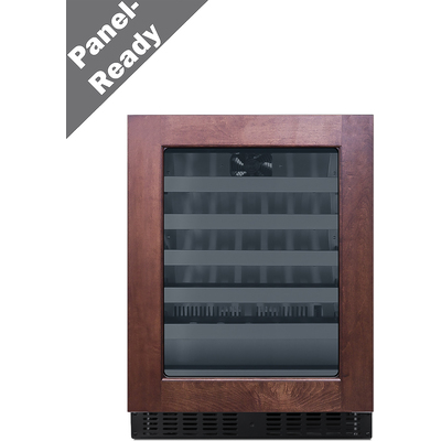 Summit 24 inch Wide Built-In Wine Cellar, ADA Compliant (Panel Not Included), 761101104218, ASDW2412PNRLHD