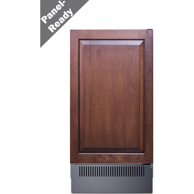 Summit 18 inch Wide Clear Icemaker (Panel Not Included), 761101150765, BIM182IF