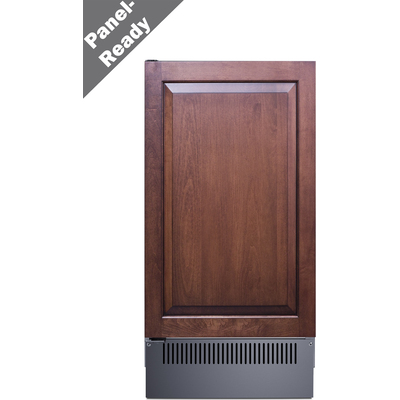 Summit 18 inch Wide Clear Icemaker (Panel Not Included), 761101150789, BIM182IFLHD