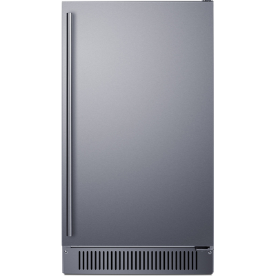 Summit 18 inch Wide Outdoor Clear Icemaker, ADA Compliant, 761101108179, BIM182OSADA