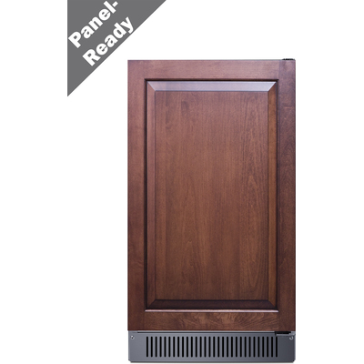 Summit 18 inch Wide Clear Outdoor Icemaker, ADA Compliant (Panel Not Included), 761101150727, BIM182OSADAIF