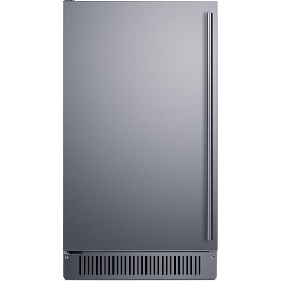 Summit 18 inch Wide Outdoor Clear Icemaker, ADA Compliant, 761101150604, BIM182OSADALHD