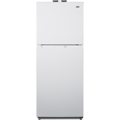Summit 24 inch Wide Break Room Refrigerator-Freezer, 761101107875, BKRF1088W