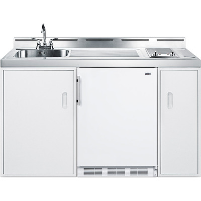 Summit All In One Kitchen - 60 Inches C60ELGLASS