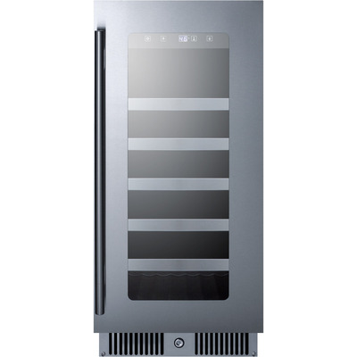 Summit 15 inch Wide Built-In Wine Cellar, 761101058559, CL155WC