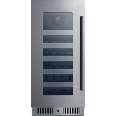 Summit 15 inch Wide Built-In Wine Cellar , 761101152578, CL155WC1LHD