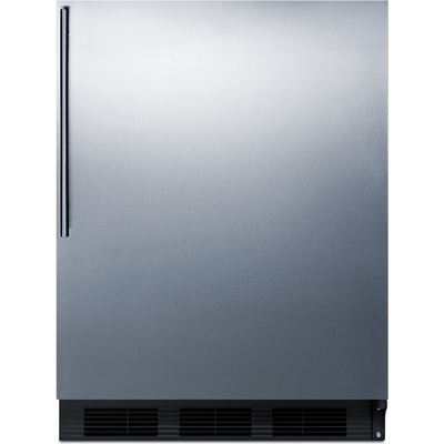 Summit 24 inch Wide Refrigerator-Freezer, ADA Compliant, 761101068695, CT663BKSSHVADA