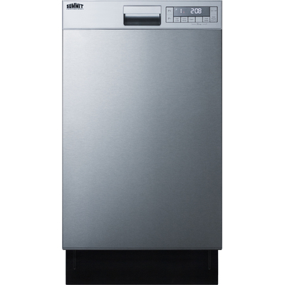 Summit 18 inch Wide Built-In Dishwasher, 761101064444, DW18SS4