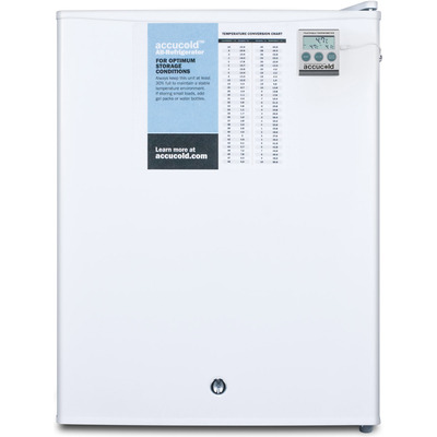 Summit Compact All-refrigerator With Digital Thermostat, Thermometer, And Lock FF28LWHPLUS2
