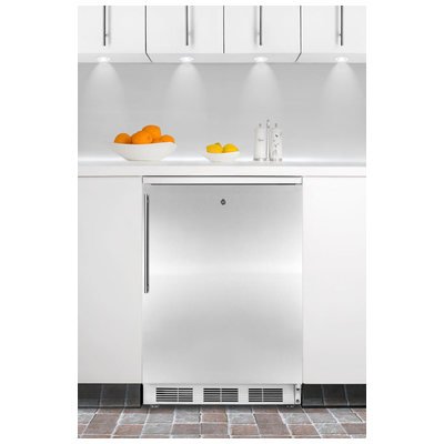 Summit Built-In and Compact Refrigerators, Complete Vanity Sets, built-in or freestanding refrigerator, REFRIGERATOR, 761101025612, FF6LBISSHV