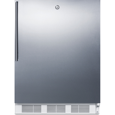 Summit 24 inch Wide All-Refrigerator, ADA Compliant, 761101071107, FF6LW7SSHVADA