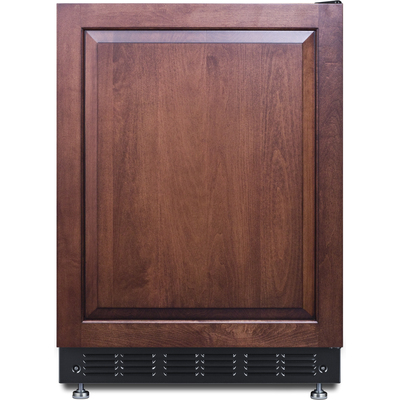 Summit 24 inch Wide All-Refrigerator (Panel Not Included), 761101103075, FF708BLSSRSIF