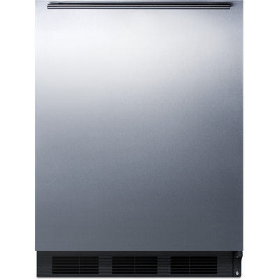 Summit 24 inch Wide All-Refrigerator, ADA Compliant, 761101072609, FF7BKSSHHADA