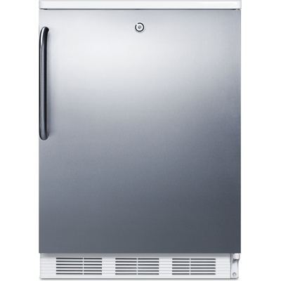 Summit 24 inch Wide Built-In All-Refrigerator, ADA Compliant, 761101072548, FF7LWBISSTBADA