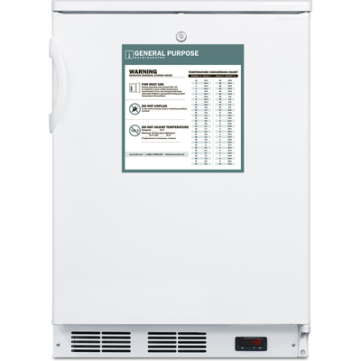 Summit 24 inch Wide All-Refrigerator, 761101068114, FF7LWGP