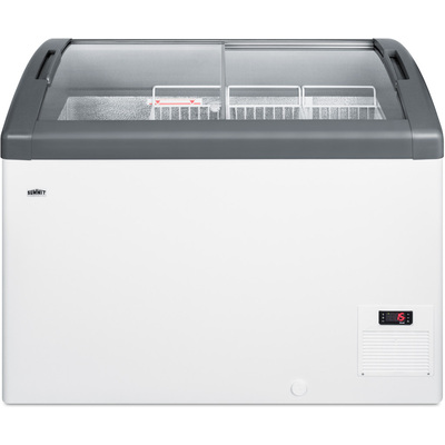 Summit Commercial Ice Cream Freezer Made In Europe With Digital Controls FOCUS106