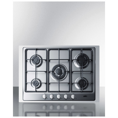 Summit 5-burner Gas Cooktop With 30