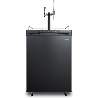 Summit Dual tap system with nitrogen tank to serve both nitro-infused coffee and flat iced coffee from most beer dispensers, 7.61101e+011, KITCMTWIN