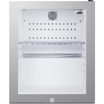 Summit 16 inch Wide Compact Minibar, 761101144931, MB13GLSS