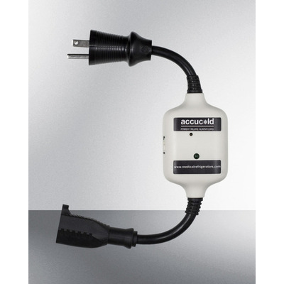 Summit PF1Kit Power Failure Alarm With Hospital Grade Cord, Designed To Be Used On Virtually Any 115/120v Appliance