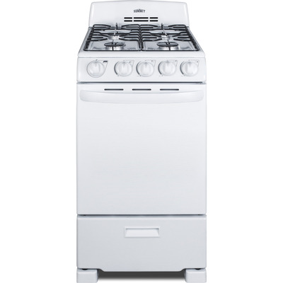Summit 20 inch Wide Gas Range, 761101058269, RG200WS