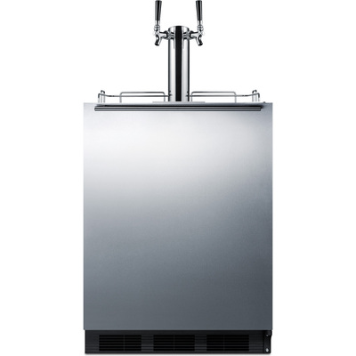 Summit 24 inch Wide Built-In Kegerator, ADA Compliant, 761101069616, SBC58BLBIADA