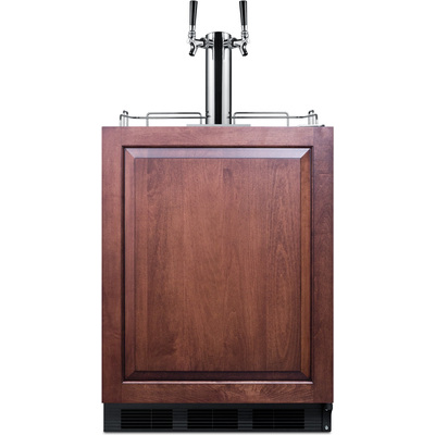 Summit 24 inch Wide Built-In Kegerator, ADA Compliant (Panel Not Included), 761101069654, SBC58BLBIADAIF