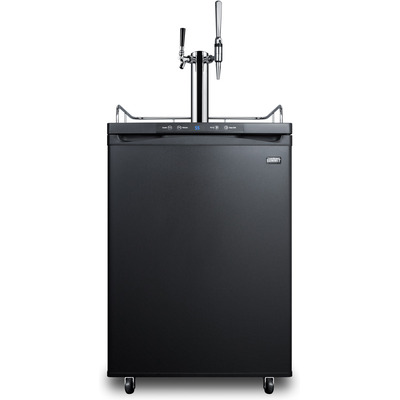 Summit Freestanding Cold Brew/nitro Coffee Dispenser With Twin Taps SBC635MCMTWIN