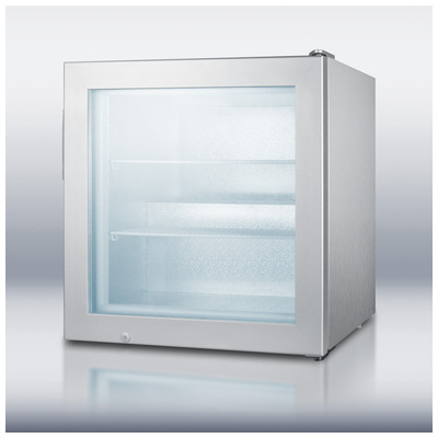 Summit SCFU386CSS Countertop Commercial Display Freezer