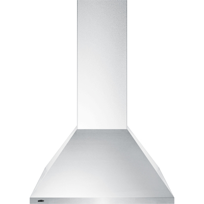 Summit 24 inch Wide Wall-Mounted Range Hood, ADA-Compliant, 761101107257, SEH1524SSADA