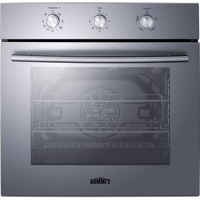 Summit 24 inch Wide Gas Wall Oven, 761101147086, SGW243SS