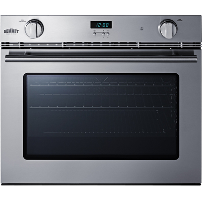 Summit 27 inch Wide Gas Wall Oven, 761101077529, SGWOGD27