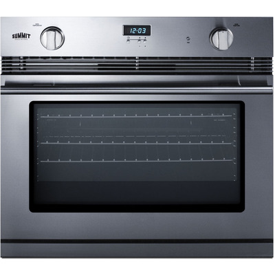 Summit 30 inch Wide Gas Wall Oven, 761101064819, SGWOGD30