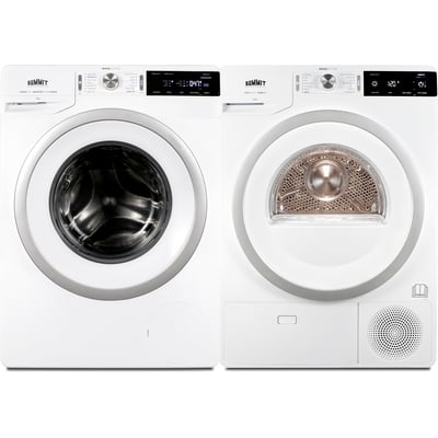 Summit Washer/Heat Pump Dryer Combination, 761101077222, SLS24W3P